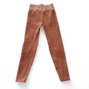 Victoria's Secret PINK seamless leggings in Orange SZ. S